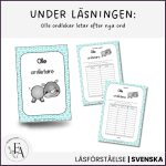 Läsförståingar: Läsförståelsestrategier och arbetsblad - bild 6