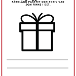 Äntligen jul! (häfte med blandade uppgifter i svenska/matte). - bild 11