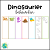 Bokmärken - Dinosaurier