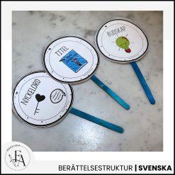 Berättelsebubblor - Stödstruktur berättelse