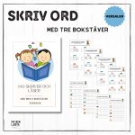 Skriv ord med tre bokstäver - bild 1