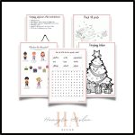 Julhäfte- 20 arbetsblad & 20 begreppskort - bild 3