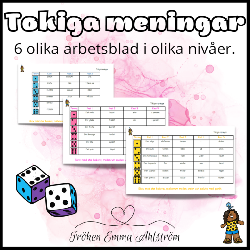TOKIGA MENINGAR (i olika nivåer)