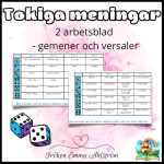 TOKIGA MENINGAR (SAGOR) - bild 1