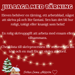 Skriva julsaga med tärning - bild 1