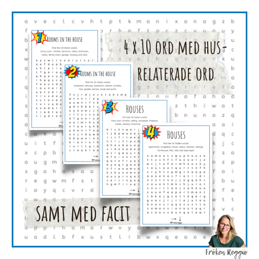Word Search - Houses
