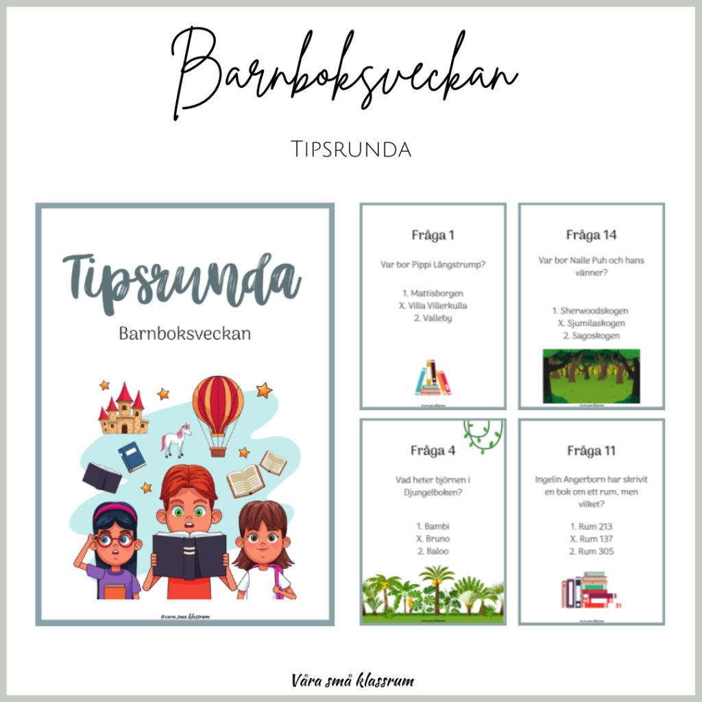 Barnboksveckan – tipsrunda