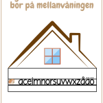 Bokstavshus- posters - bild 5