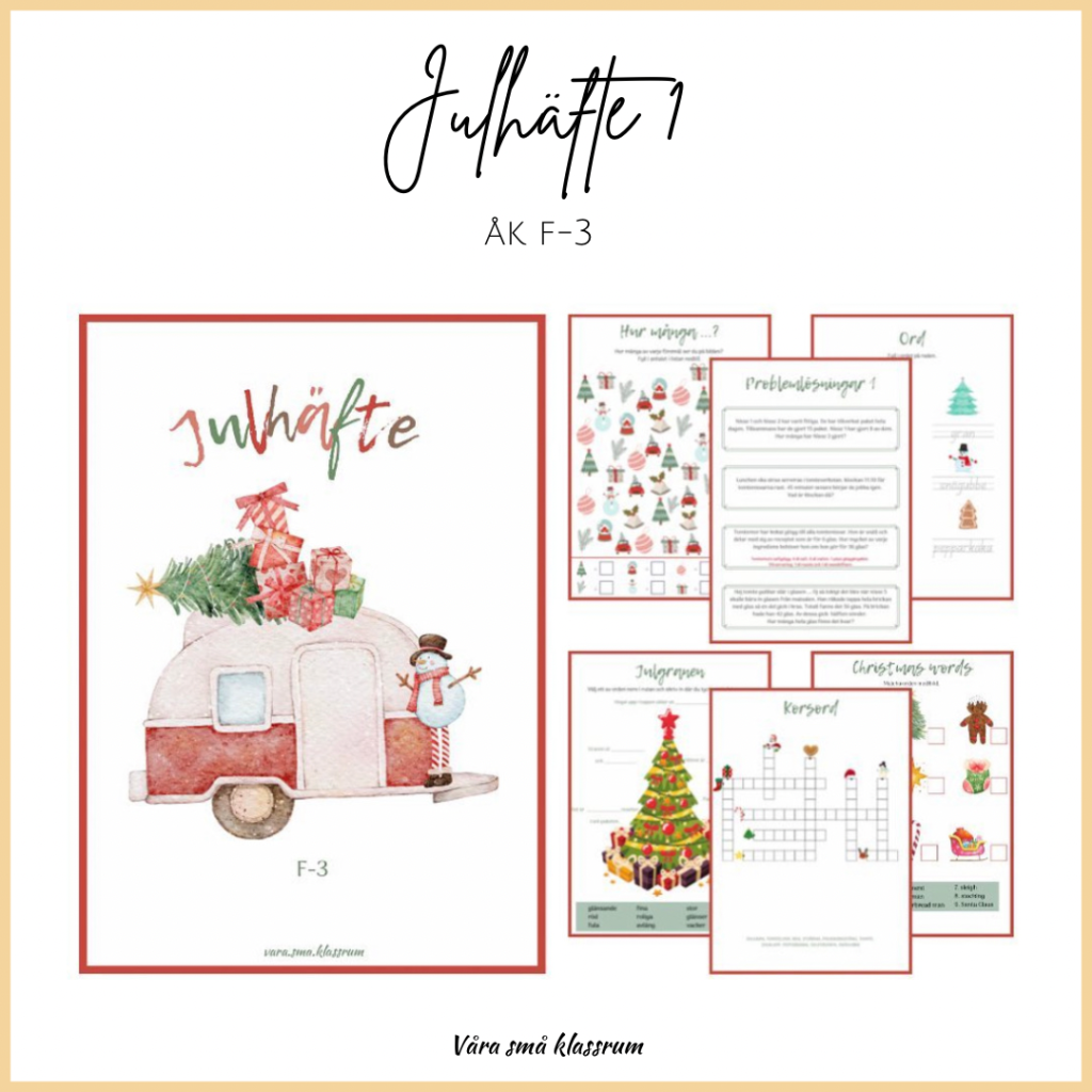 Julhäfte 1 (lågstadiet)