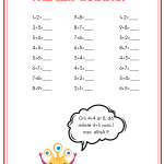 Matte-häfte ”Lilla plus”- färdighetsträning - bild 7