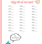 Matte-häfte ”Lilla plus”- färdighetsträning - bild 8