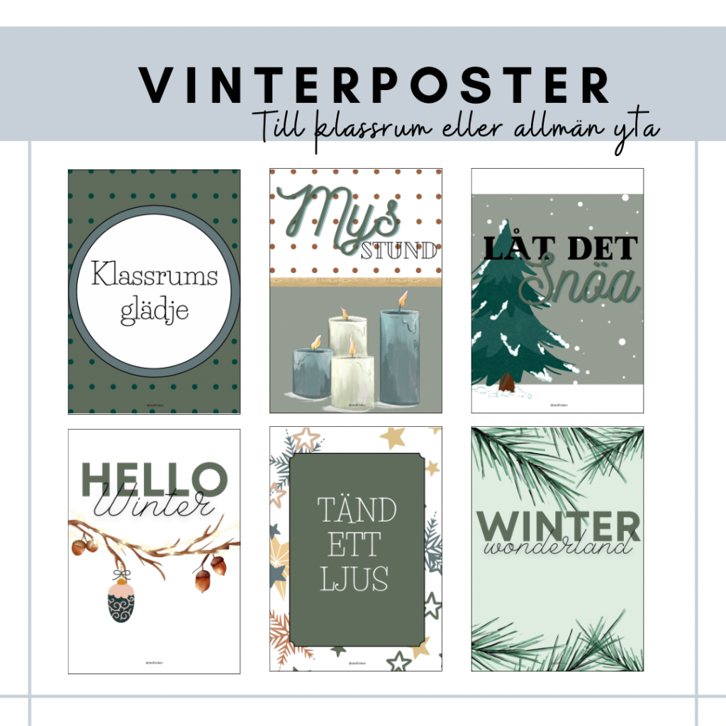 Vinterposter