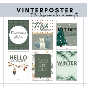 Vinterposter