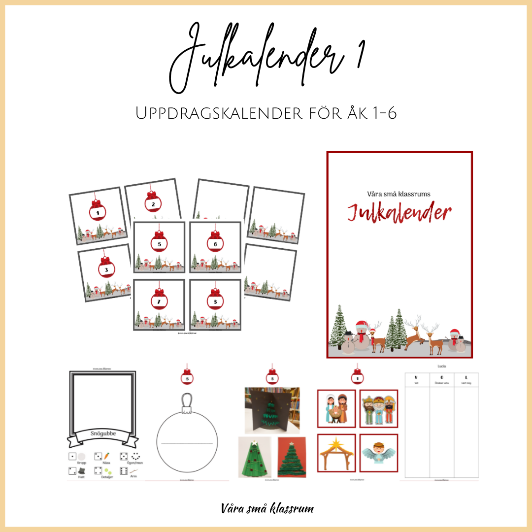 Julkalender 1