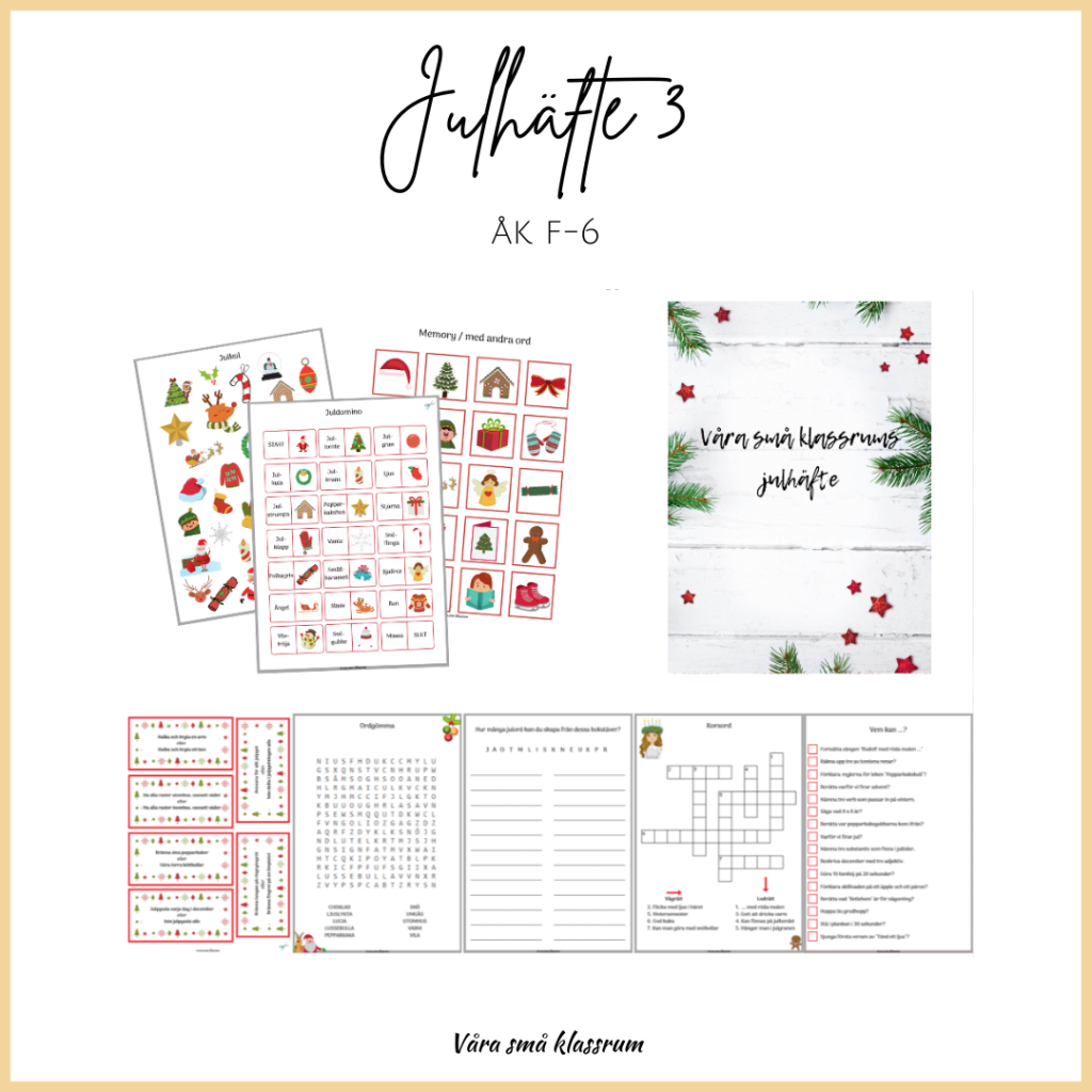 Julhäfte 3 (F-6)