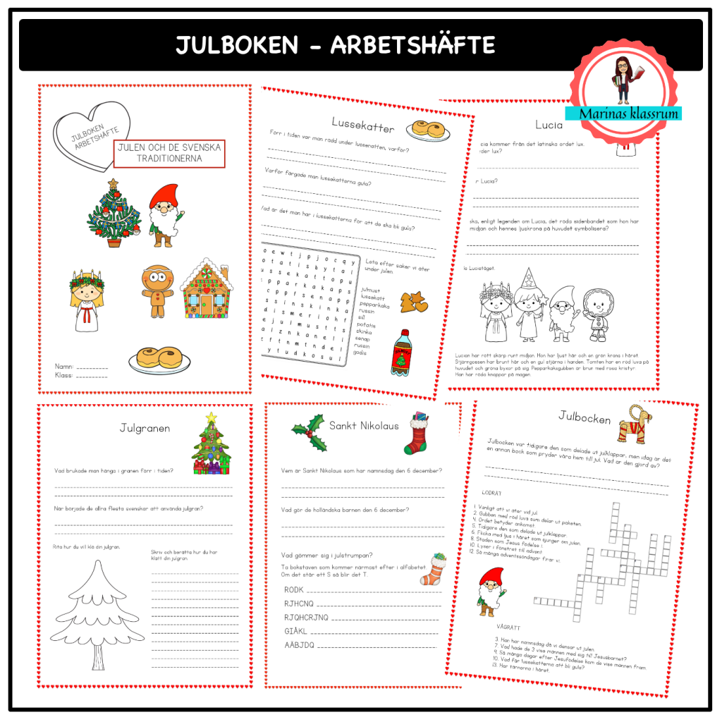 Julboken – arbetshäfte