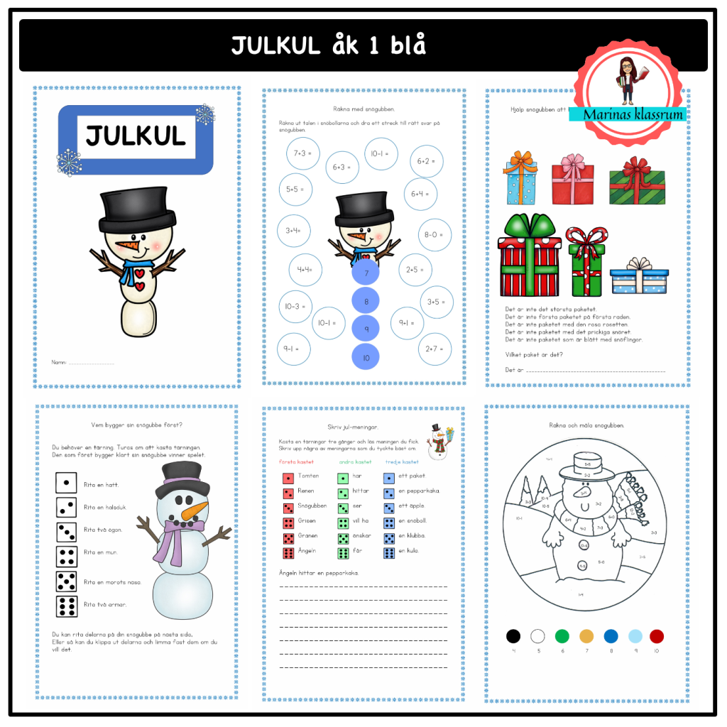 Julkul åk 1 – blå