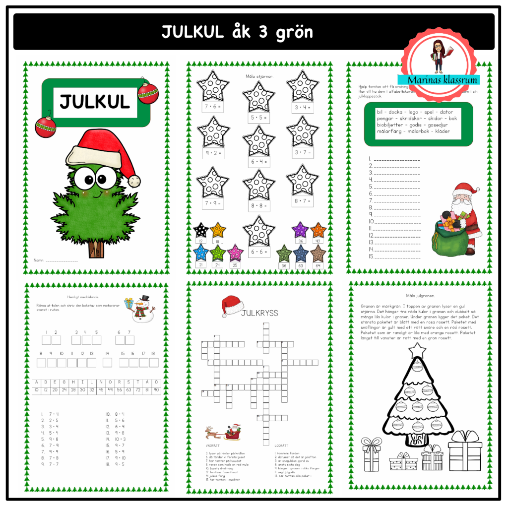 Julkul åk 3 – grön