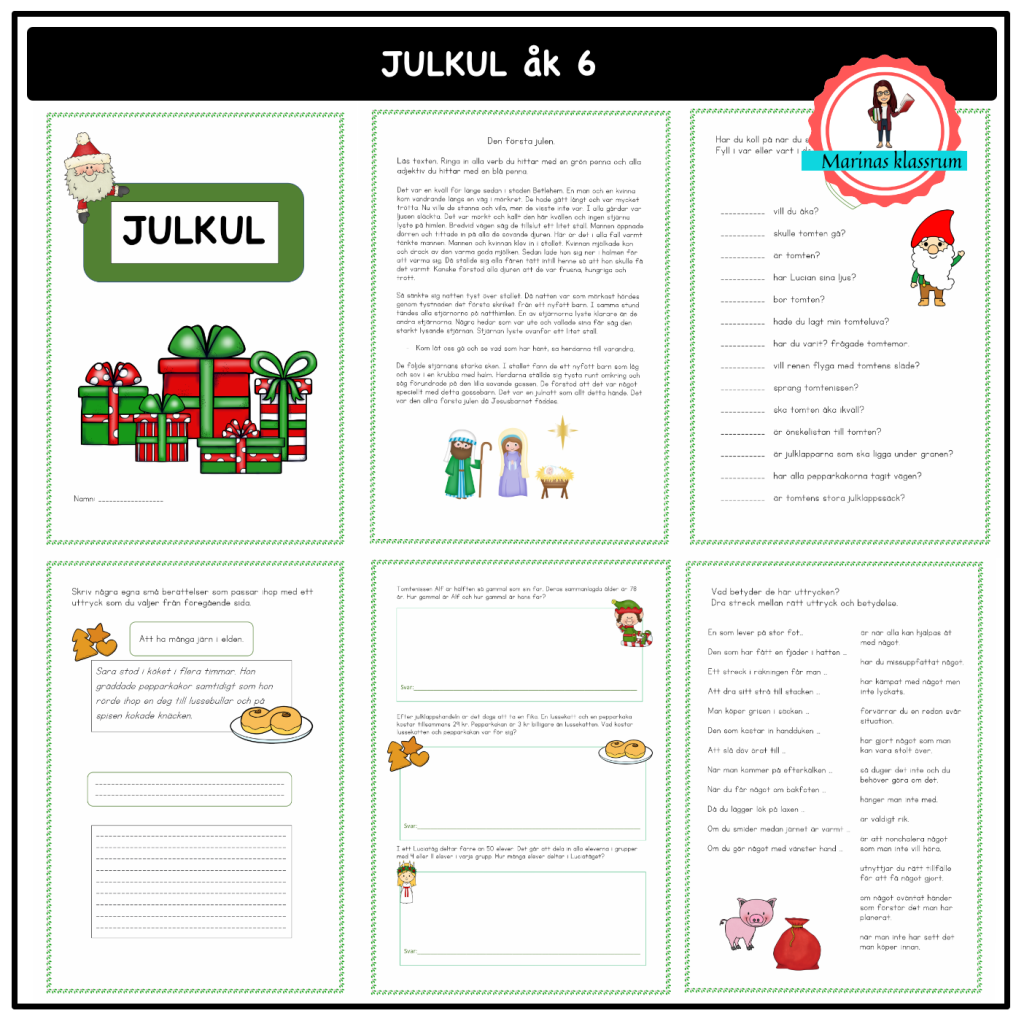 Julkul åk 6