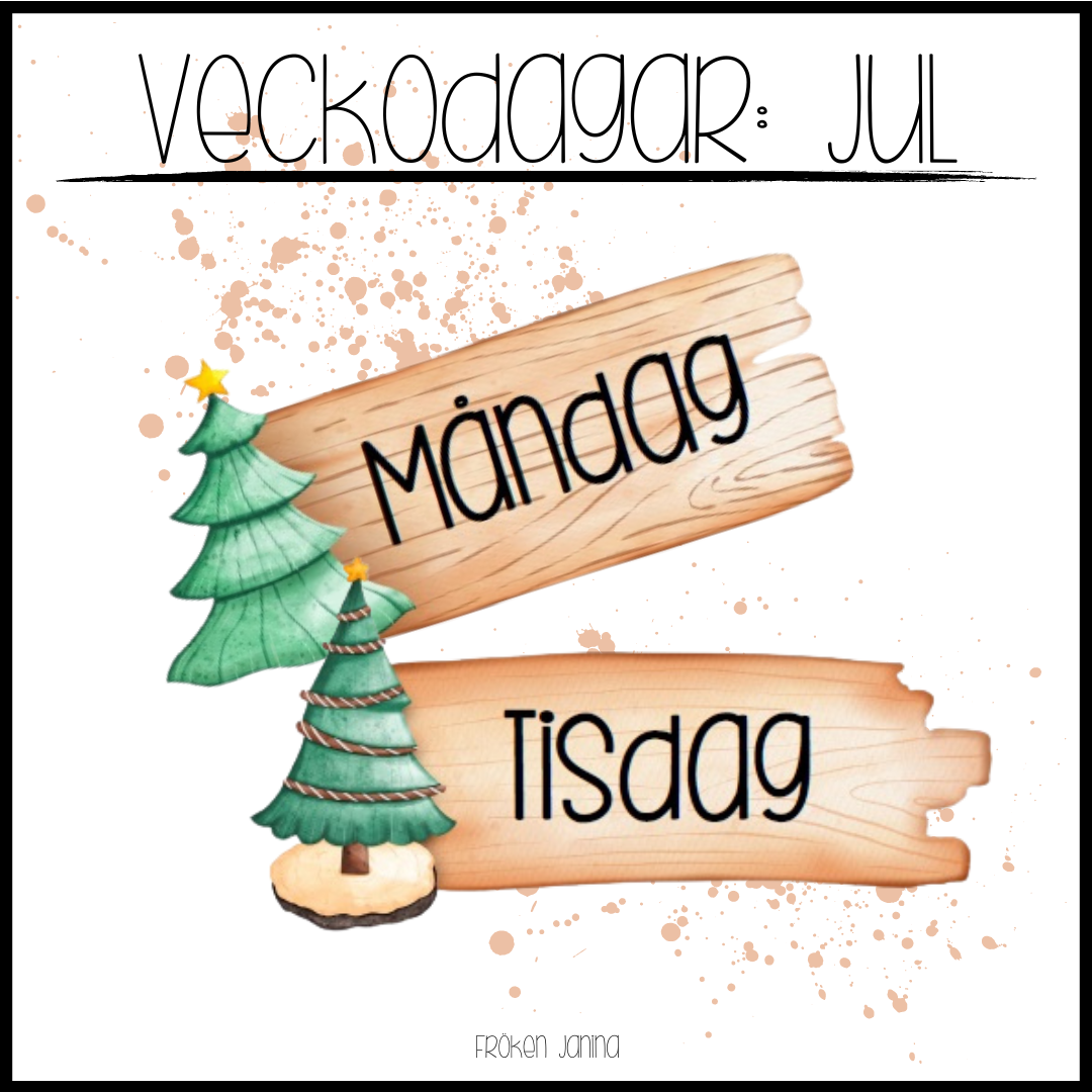 Veckodagar: Jul