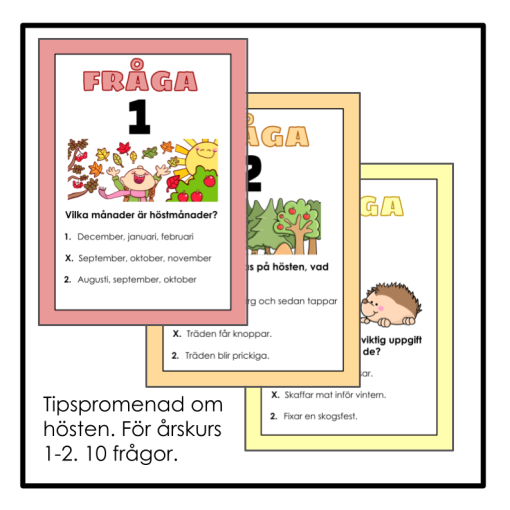Tipspromenad: Höst