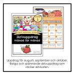 Skrivuppdrag månad för månad (KVARTAL 1) - bild 2