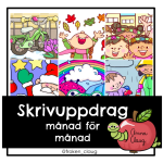 Skrivuppdrag månad för månad - bild 1