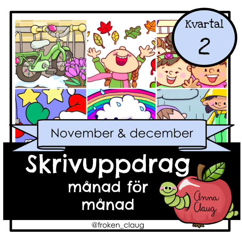 Skrivuppdrag månad för månad (KVARTAL 2)