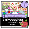 Skrivuppdrag månad för månad (KVARTAL 3)