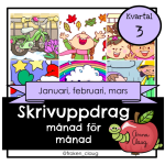 Skrivuppdrag månad för månad (KVARTAL 3) - bild 1