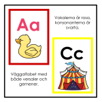 Väggalfabet (regnbågskanter) - bild 2