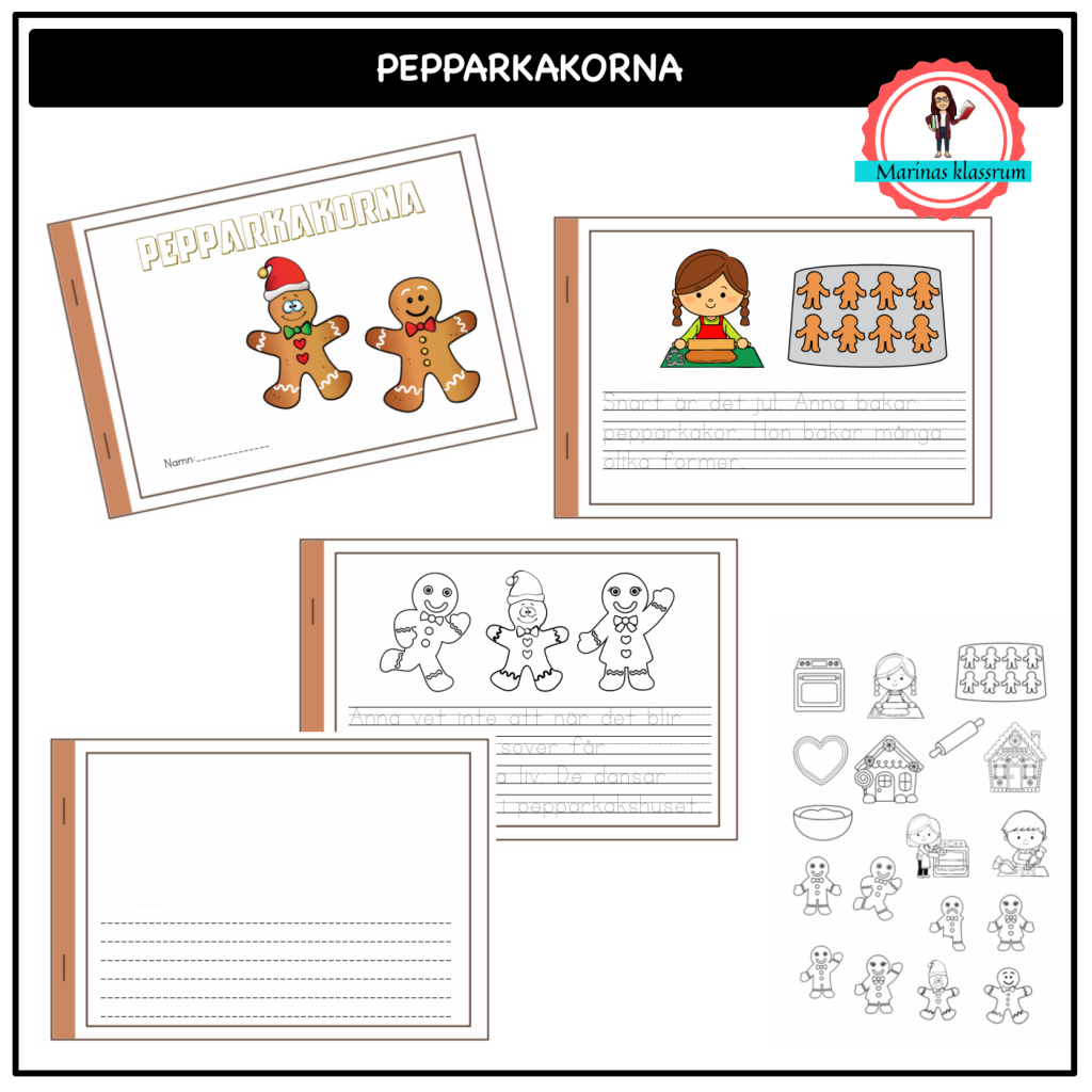 Små böcker – pepparkakorna