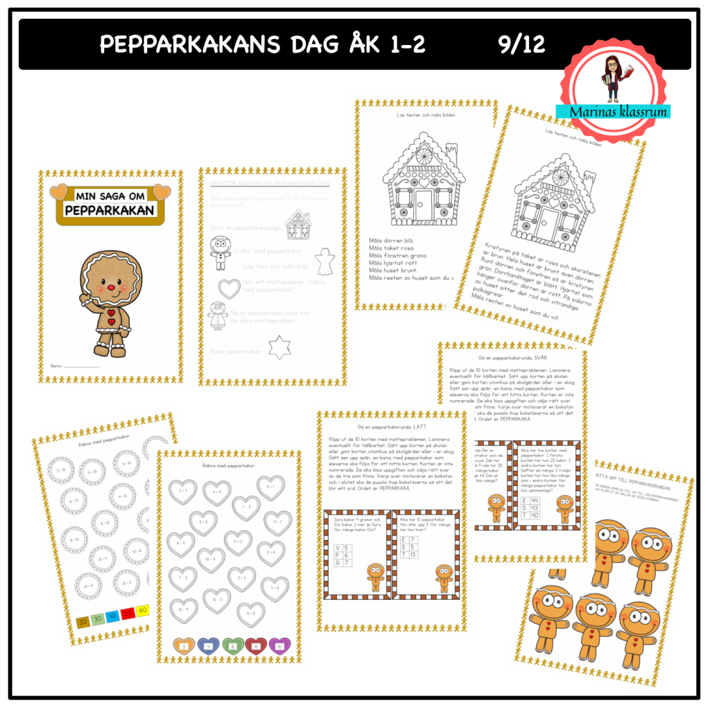 Pepparkakans-dag åk 1-2