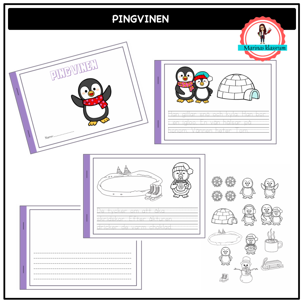 Små böcker – pingvinen