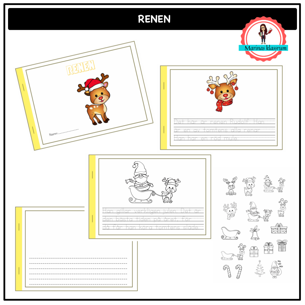Små böcker – renen