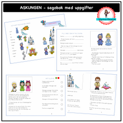Askungen - saga med uppgifter