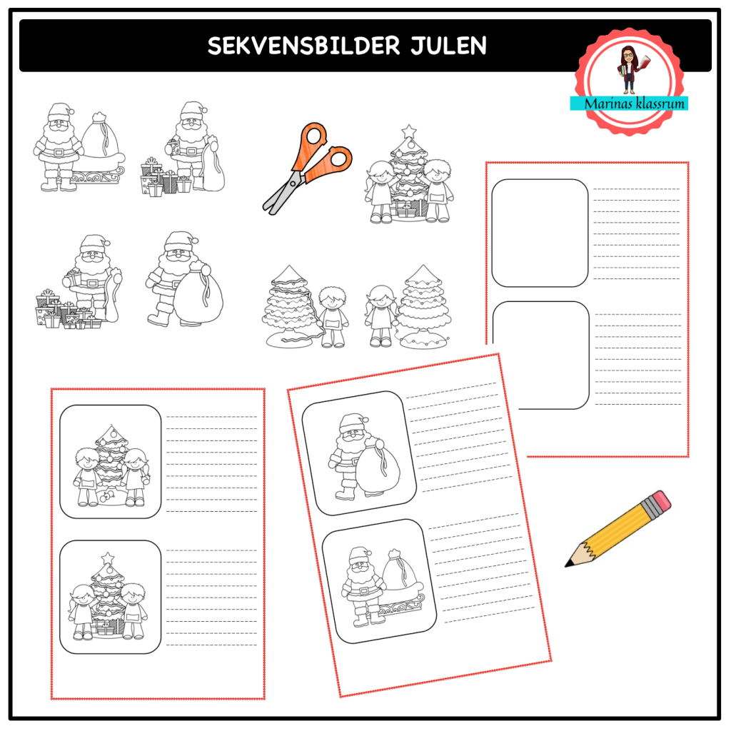 Sekvensbilder – jultema