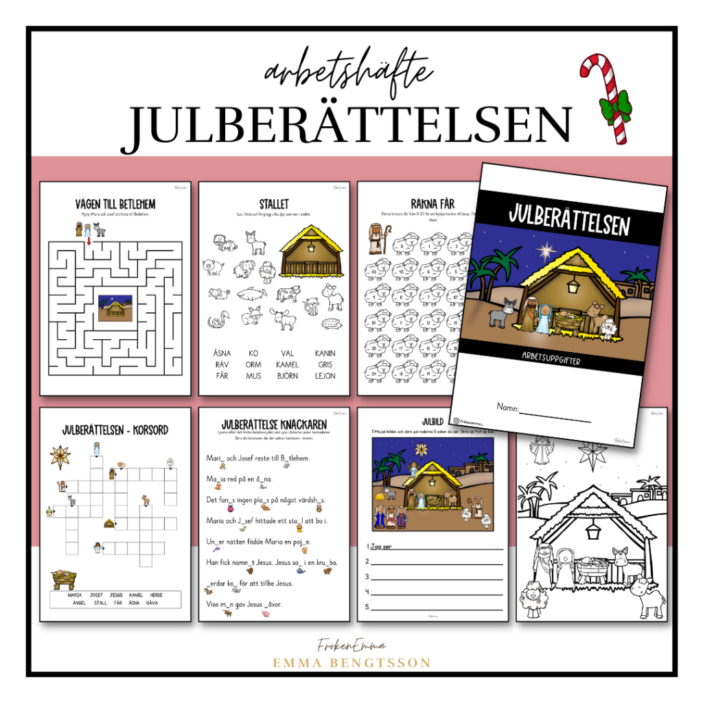 Julberättelsen arbetshäfte