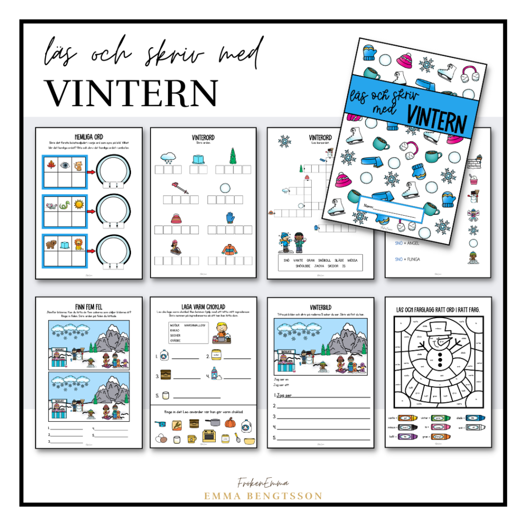 Läs och skriv med vintern