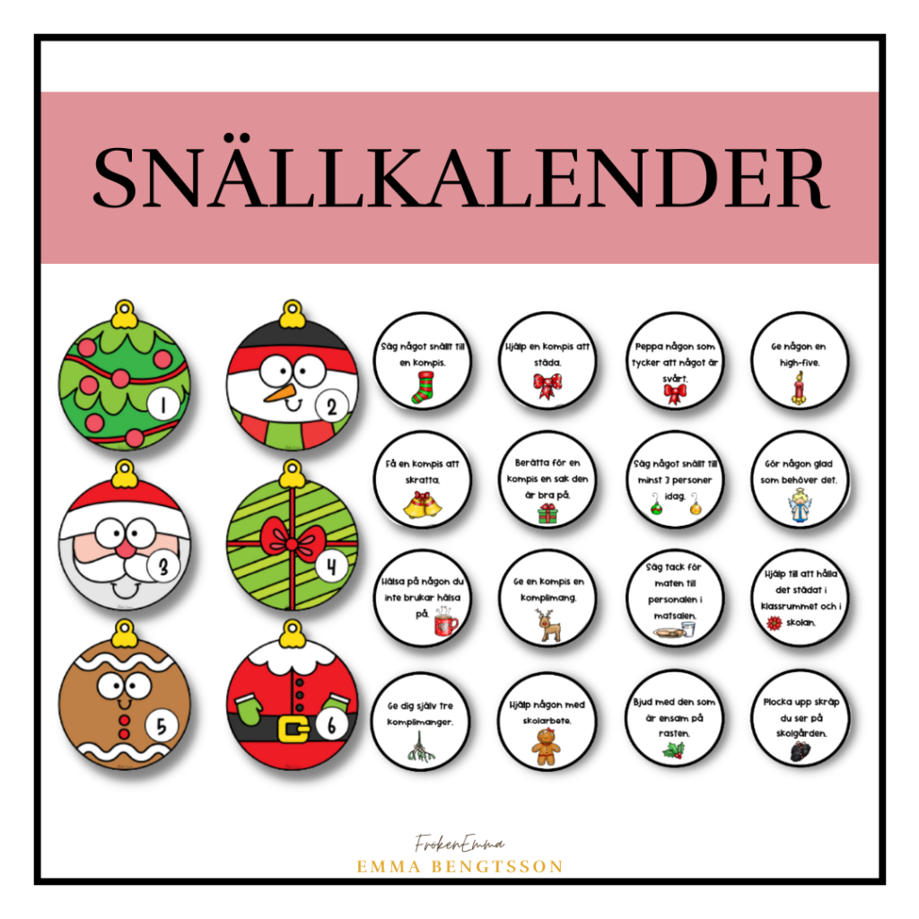 Snällkalender – julkalender