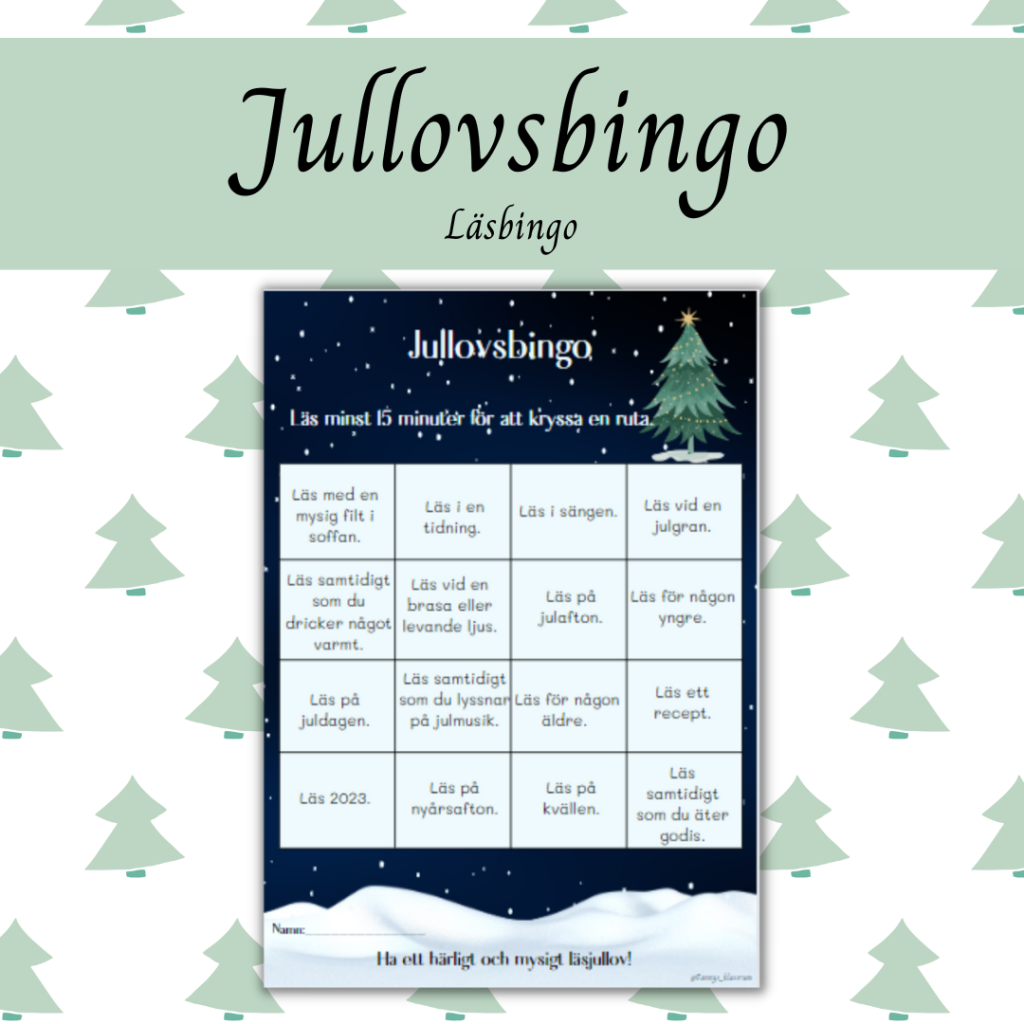 Läsbingo jullov