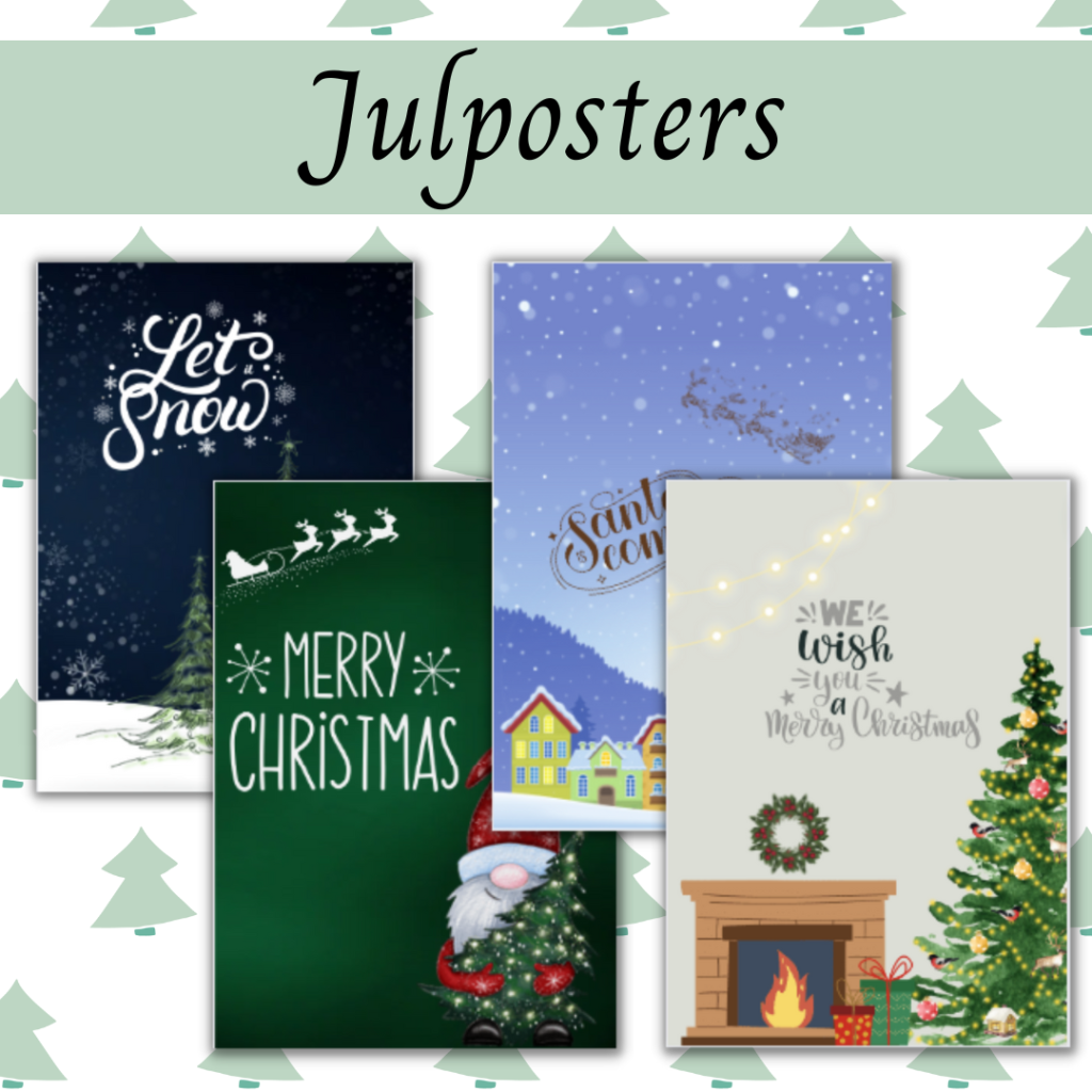 Julposters