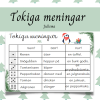 Tokiga meningar jul
