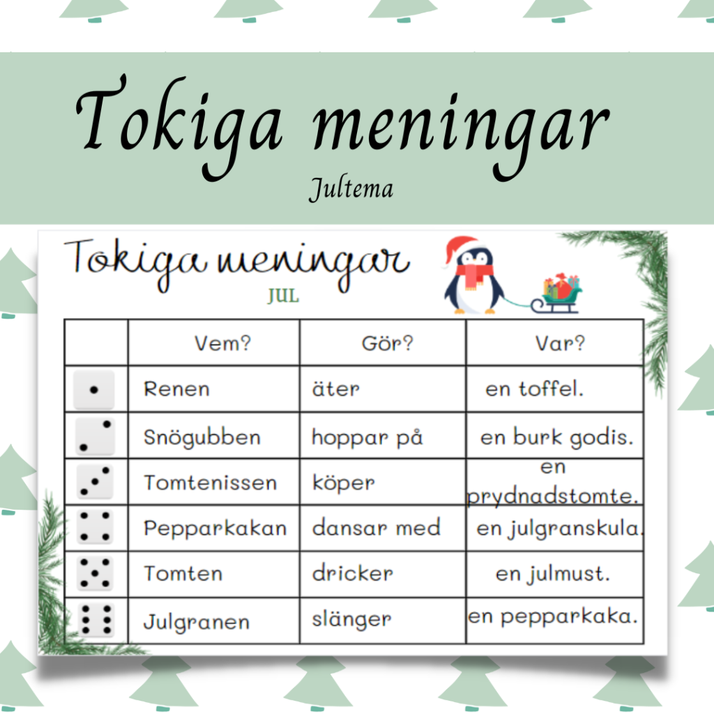 Tokiga meningar jul