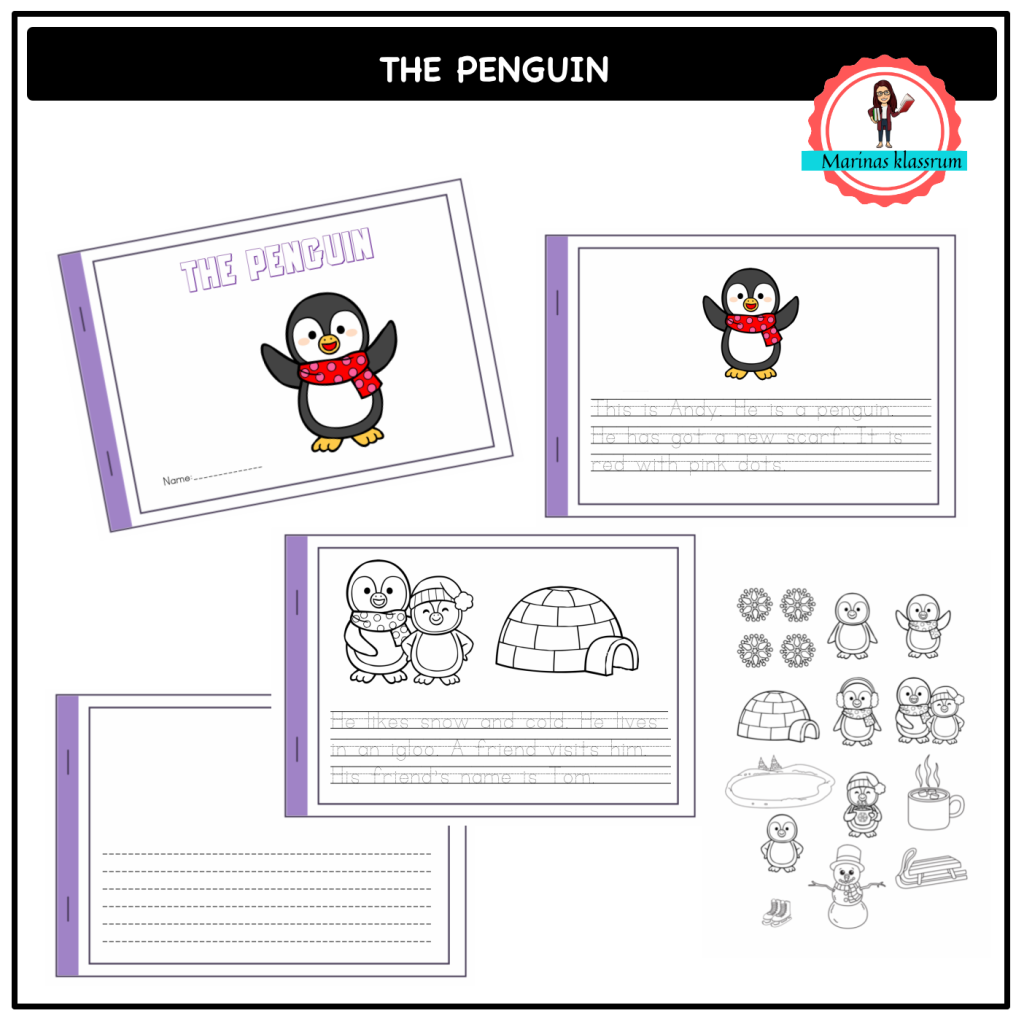 A mini book – The Penguin