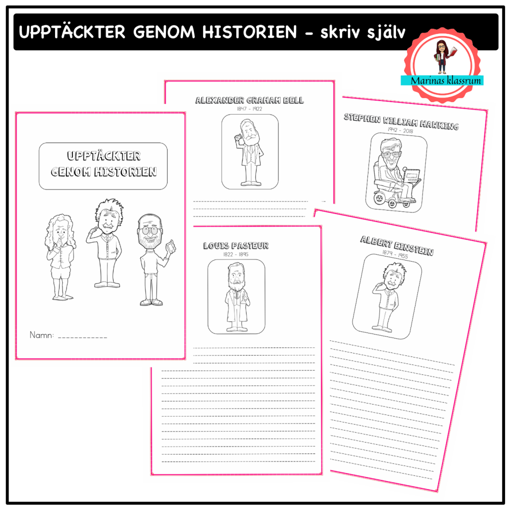 Upptäckter genom historien del 2 – skriv själv