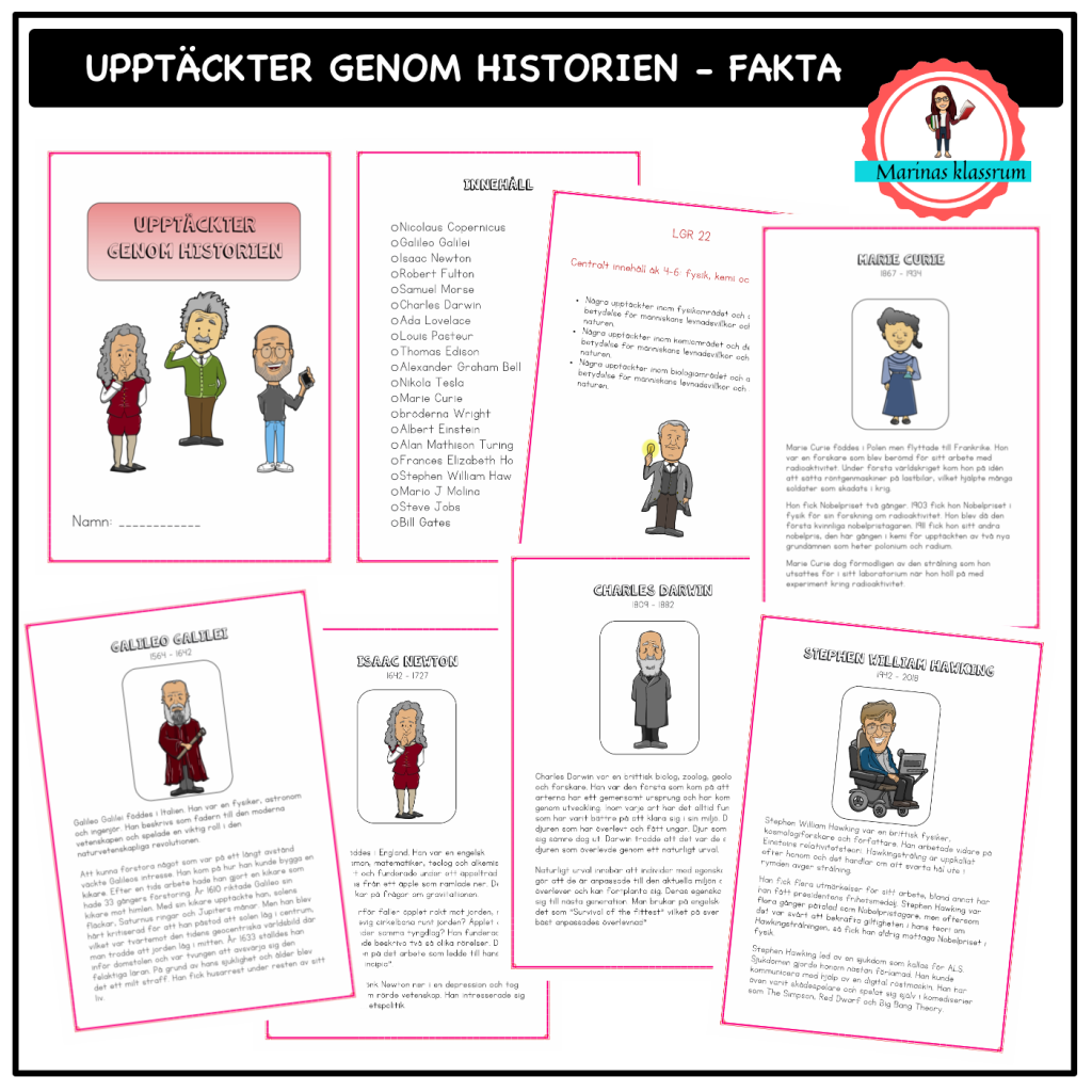 Upptäckter genom historien del 2 – fakta