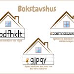 Bokstavshus- posters - bild 3