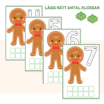 Julhäfte pepparkakor - bild 2