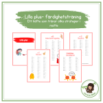 Matte-häfte ”Lilla plus”- färdighetsträning - bild 1